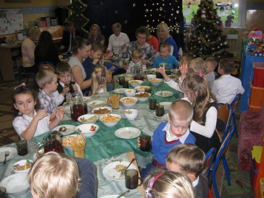 Grafika #18: Wigilia w naszym przedszkolu 2014r.