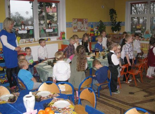 Grafika #5: Wigilia w naszym przedszkolu 2014r.