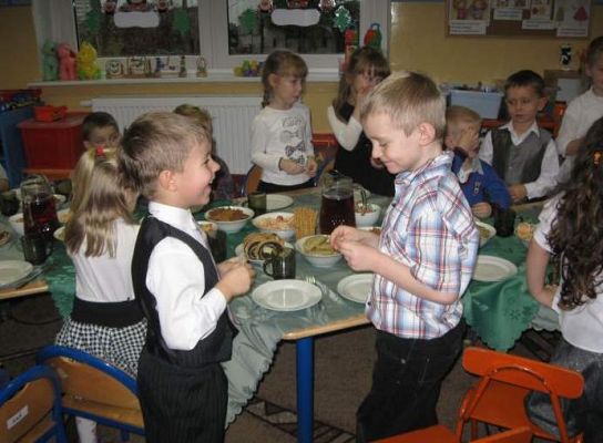 Grafika #8: Wigilia w naszym przedszkolu 2014r.