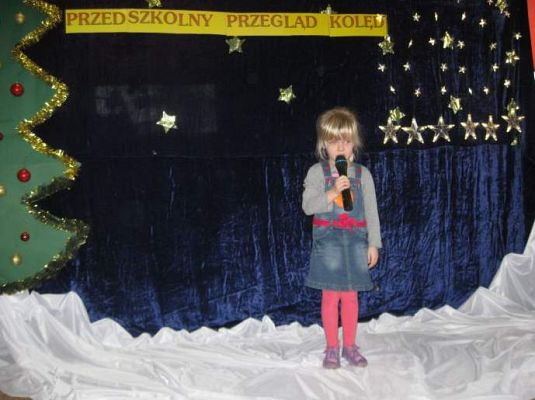Grafika #9: Przedszkolny Przegląd Kolęd 2014r.