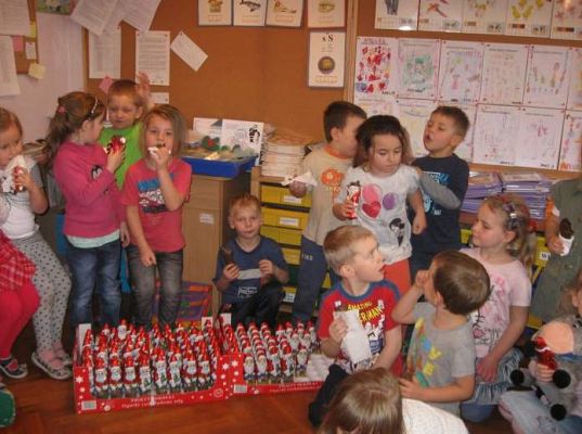 Grafika #3: Mikołaj w przedszkolu