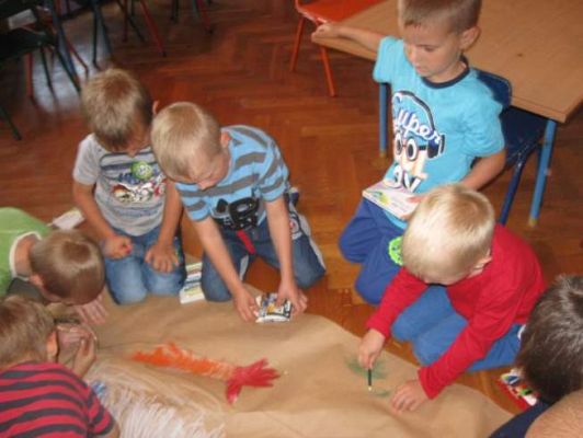 Grafika #20: Pierwsze dni w przedszkolu 2014.09.10