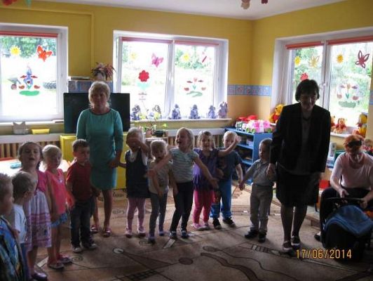 Grafika #6: Wizyta przyszłych przedszkolaków 2014.06.17