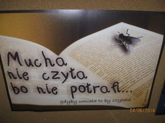 Grafika #3: Zajęcia czytelnicze w Gminnej Bibliotece.2014.06.04