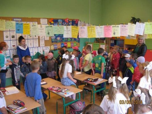 Grafika #9: Dzień Przedszkolaka w Szkole Podstawowej w Wicku.2014.06.03