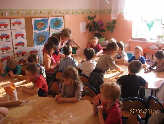 Grafika #10: Tłusty Czwartek w przedszkolu