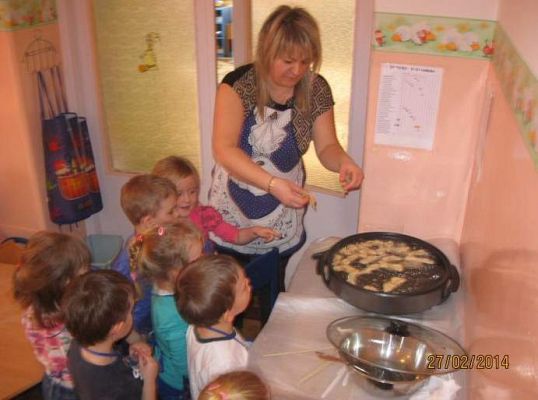 Grafika #12: Tłusty Czwartek w przedszkolu