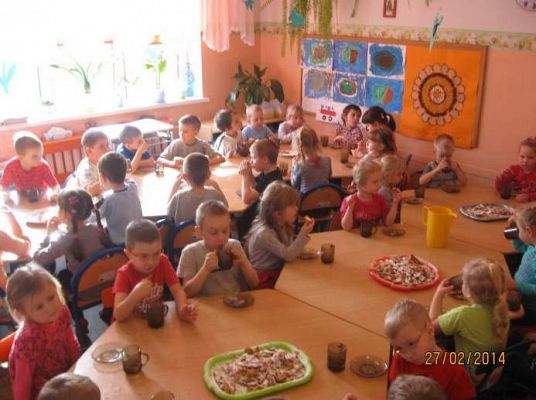 Grafika #18: Tłusty Czwartek w przedszkolu