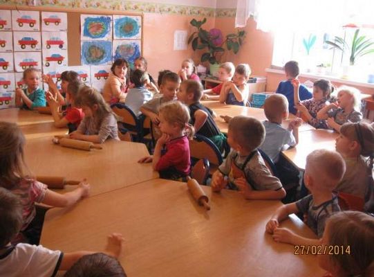 Grafika #3: Tłusty Czwartek w przedszkolu