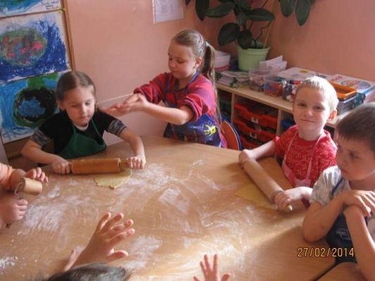 Grafika #6: Tłusty Czwartek w przedszkolu