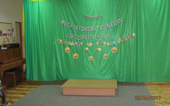 Grafika #2: Gminny konkurs logopedyczny 25.04.2017