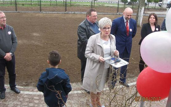 Grafika #1: Uroczyste otwarcie przedszkola 07.04.2017 r