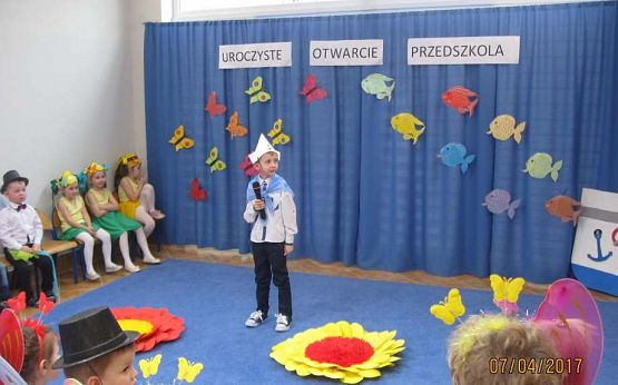 Grafika #17: Uroczyste otwarcie przedszkola 07.04.2017 r