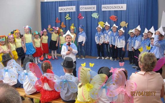 Grafika #28: Uroczyste otwarcie przedszkola 07.04.2017 r