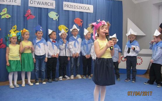 Grafika #30: Uroczyste otwarcie przedszkola 07.04.2017 r