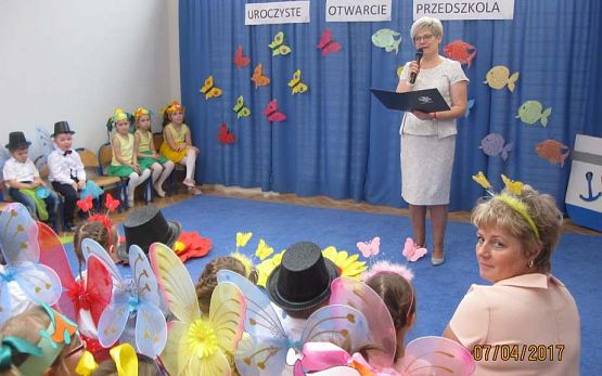 Grafika #8: Uroczyste otwarcie przedszkola 07.04.2017 r