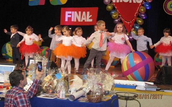 Grafika #9: WOŚP w GOKiS w Wicku 15.01.2017 r