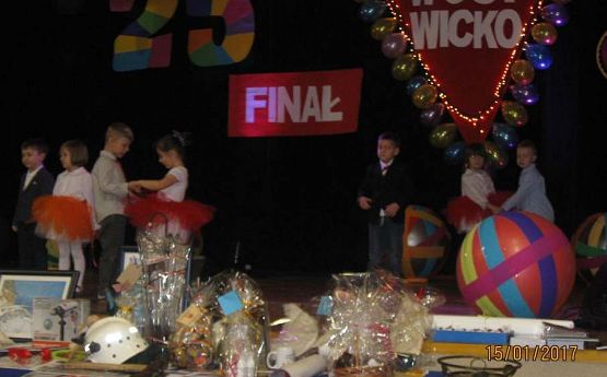 Grafika #5: WOŚP w GOKiS w Wicku 15.01.2017 r