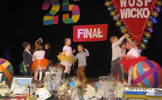 Grafika #6: WOŚP w GOKiS w Wicku 15.01.2017 r