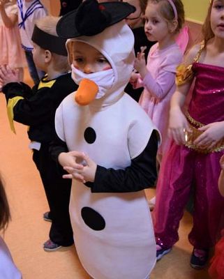 Grafika #126: Bal karnawałowy w przedszkolu