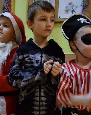 Grafika #94: Bal karnawałowy w przedszkolu