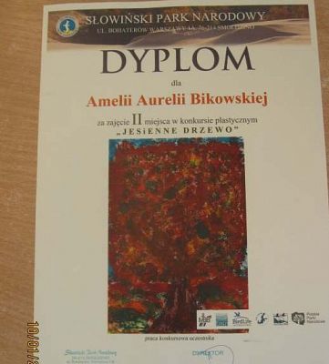 Grafika #1: Rozstrzygnięcie konkursu Jesienne drzewo