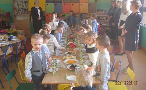 Grafika #0: Wigilia w przedszkolu 22.12.2016