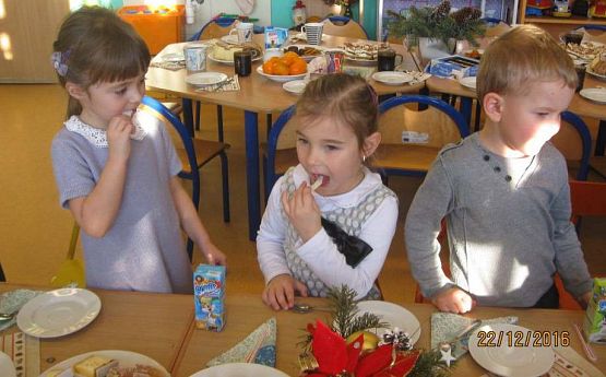Grafika #13: Wigilia w przedszkolu 22.12.2016