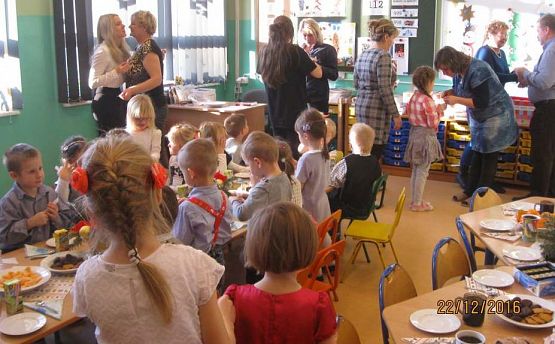 Grafika #16: Wigilia w przedszkolu 22.12.2016