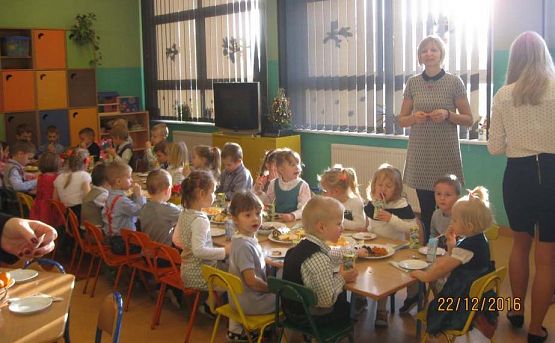 Grafika #17: Wigilia w przedszkolu 22.12.2016