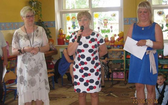 Grafika #25: Uroczystość Zakończenia Przedszkola i Pożegnanie P. Tereski 22.06.2016r.