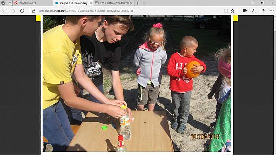 Grafika #8: Zajęcia z Klubem Odkrywców 20.06.2016r.