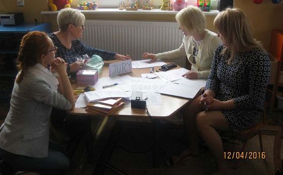 Grafika #21: Przedszkolny Recytatorski Konkurs Logopedyczny Schodki i szczebelki językowe 12.04.2016r.