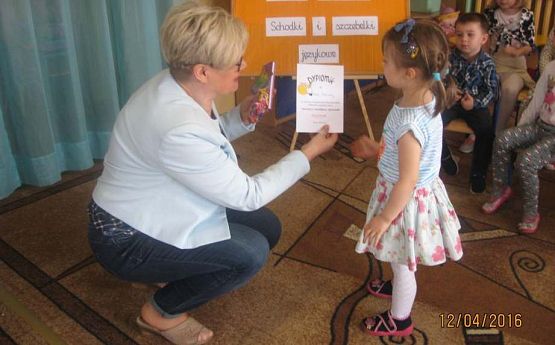 Grafika #22: Przedszkolny Recytatorski Konkurs Logopedyczny Schodki i szczebelki językowe 12.04.2016r.