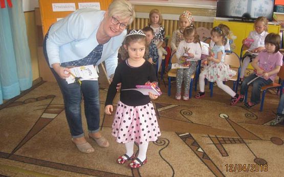 Grafika #24: Przedszkolny Recytatorski Konkurs Logopedyczny Schodki i szczebelki językowe 12.04.2016r.