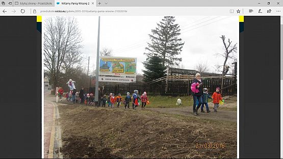 Grafika #9: Witamy Panią Wiosnę 21.03.2016r.