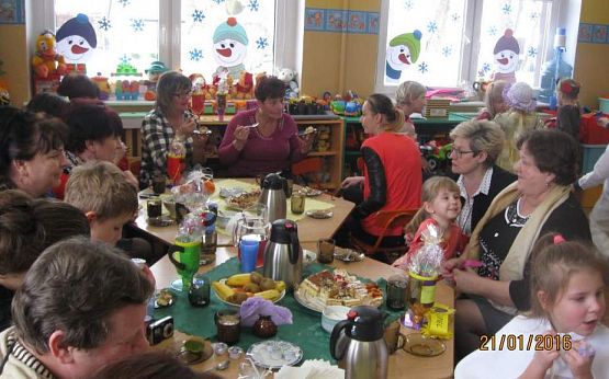 Grafika #25: Dzień Babci i Dziadka gr. starszaków 21.01.2016