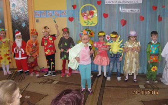 Grafika #7: Dzień Babci i Dziadka gr. starszaków 21.01.2016