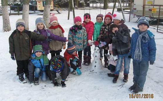 Grafika #11: Zabawy na śniegu 15.01.2016r.