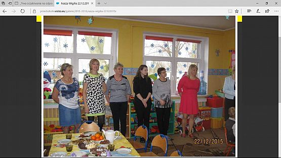 Grafika #7: Nasza Wigilia 22.12.2015r.