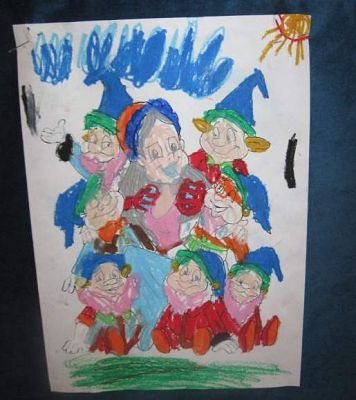 Grafika #13: Lubimy bajki- grupa starszaków 19.11.2015r.