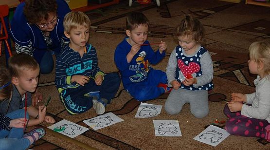 Grafika #19: Zajęcia logopedyczne- Maluszki 05.11.2015r.