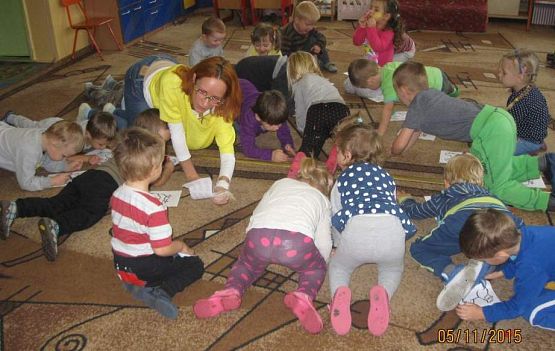 Grafika #26: Zajęcia logopedyczne- Maluszki 05.11.2015r.