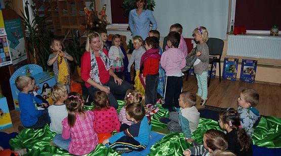 Grafika #13: Warsztaty literackie w Bibliotece Publicznej w Wicku 04.11.2015r.