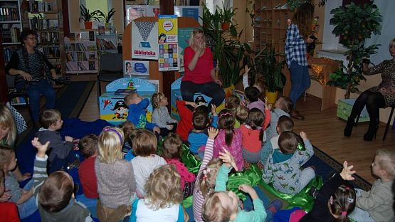 Grafika #1: Warsztaty literackie w Bibliotece Publicznej w Wicku 04.11.2015r.