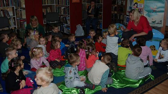 Grafika #2: Warsztaty literackie w Bibliotece Publicznej w Wicku 04.11.2015r.