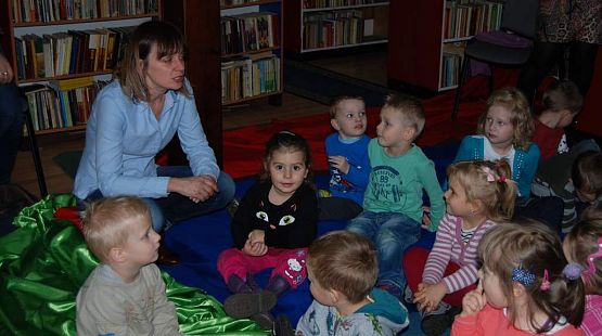 Grafika #5: Warsztaty literackie w Bibliotece Publicznej w Wicku 04.11.2015r.