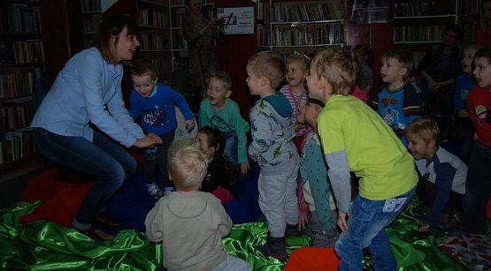 Grafika #7: Warsztaty literackie w Bibliotece Publicznej w Wicku 04.11.2015r.