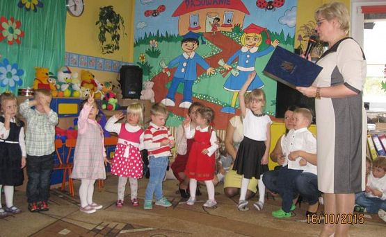 Grafika #49: Dzień Edukacji Narodowej i Pasowanie na Przedszkolaka 16.10.2015r.