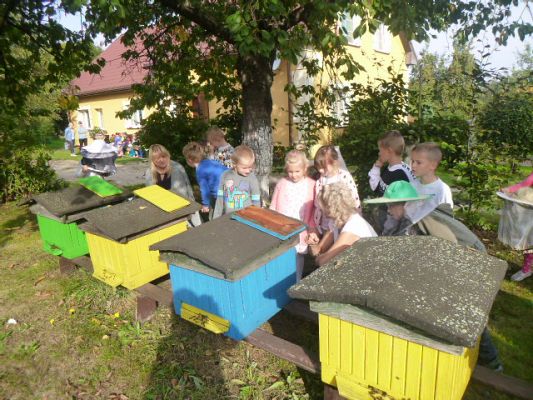 Grafika #2: Przedszkolaki w pasiece cz.II